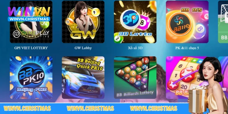 Loại hình chơi xổ số WINVN hấp dẫn nhất